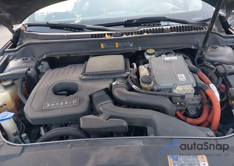 2014 Lincoln Mkz Hybrid из США, поврежденный, VIN 3LN6L2LU6ER813468